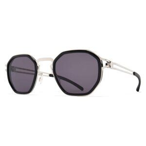 New MYKITA Decades Silver Square Gia A81 797 Sunglasses Women